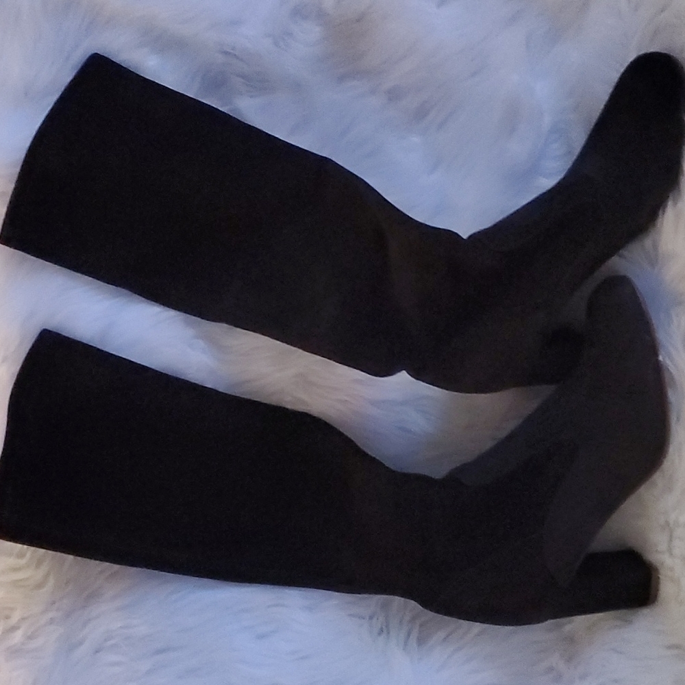 Valentino Garavani Brown Suede Leather Boots